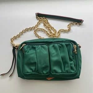 MZ Wallace Green Crossbody Bag